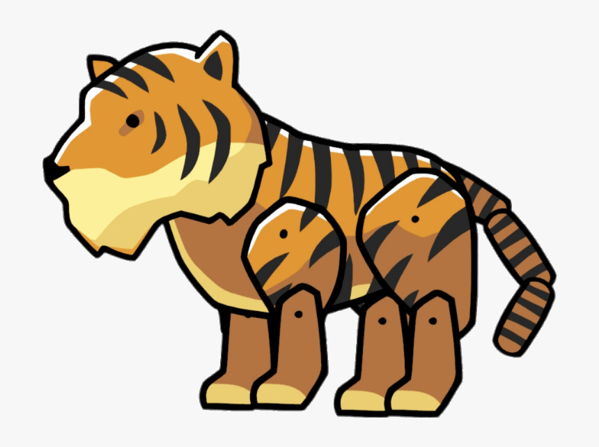 Scribblenauts Tiger Clip Arts, HD Png Download