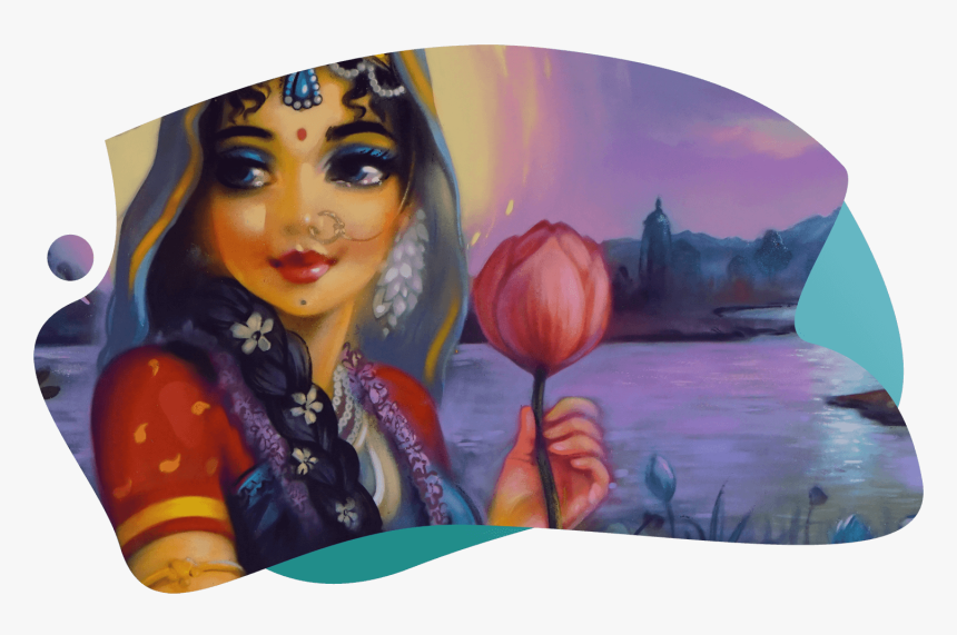 We Invite You To Carry On Let Your Heart Embrace The - Radha, HD Png Download