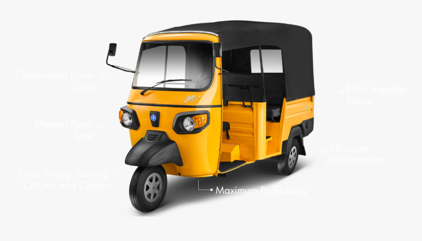 Piaggio Ape Three Wheel 2019, HD Png Download