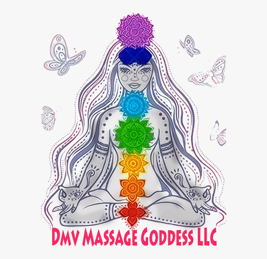 Massage Goddess Logo1 - Chakra Goddess, HD Png Download