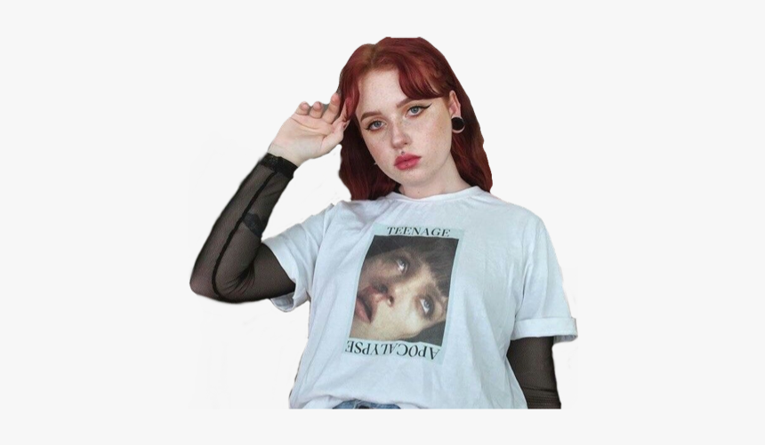 Niche Meme Girl Png, Transparent Png