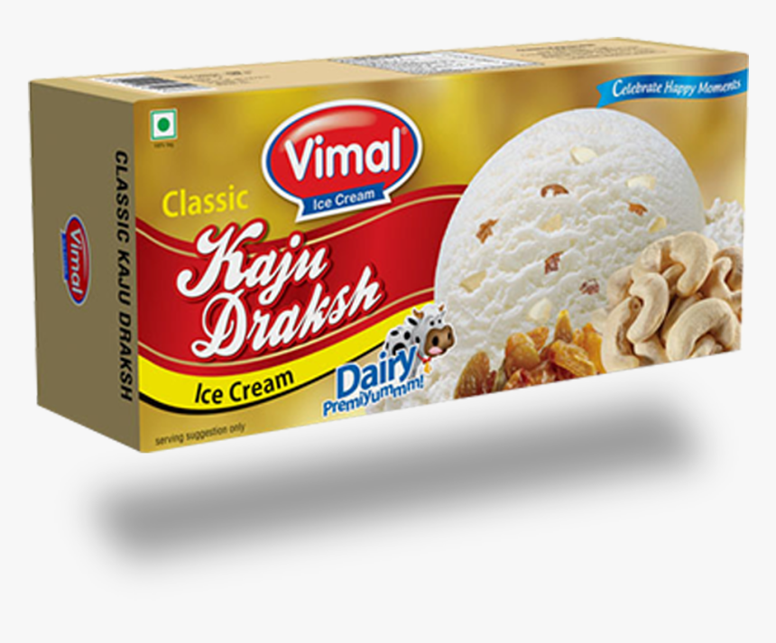 Kaju Draksh Ice Cream Family Pack, HD Png Download
