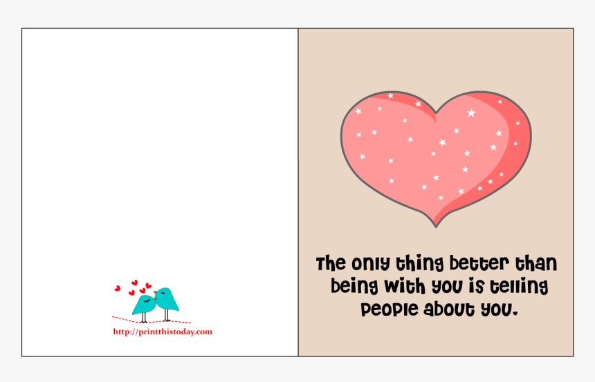 Cute Love Quotes For Cards, HD Png Download