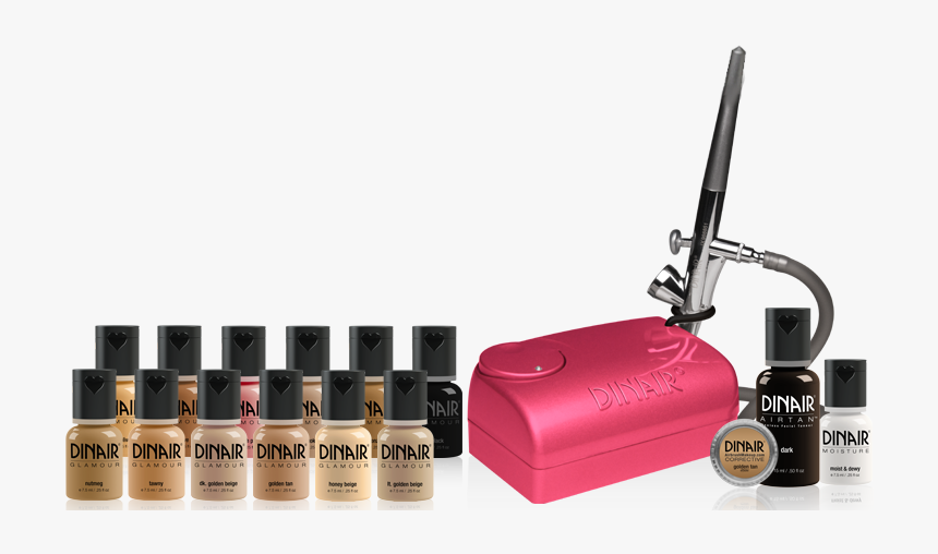 Air Brush Make Up Kit, HD Png Download