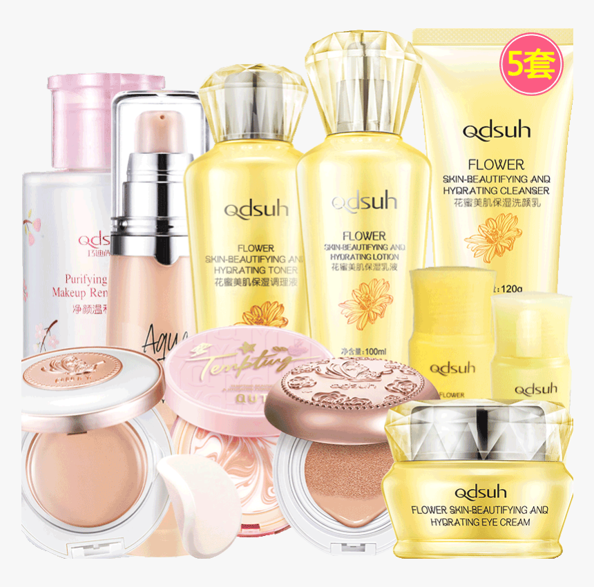 Qdsuh Qiao Di Shanghui Makeup Kit Beginner Makeup Kit, HD Png Download