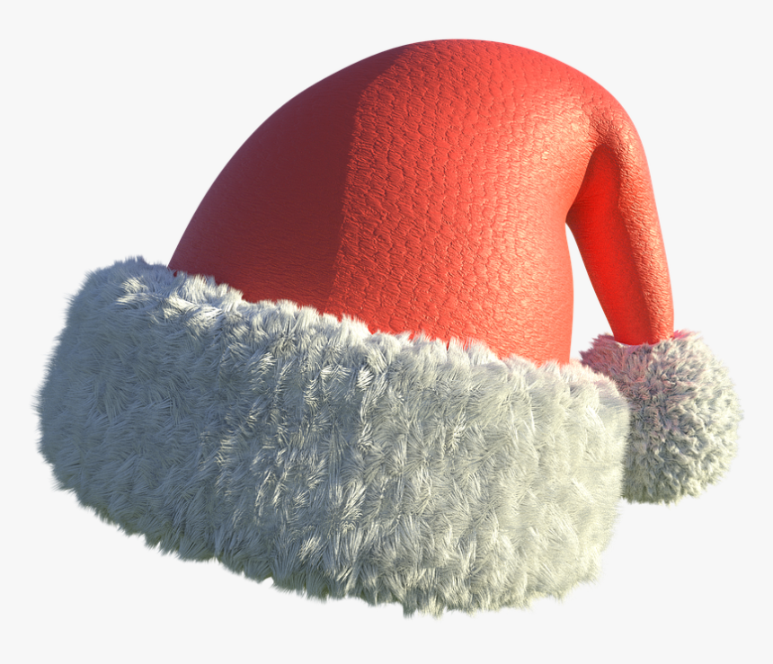 Christmas, Santa Hat, Hat, Xmas, Winter, Snow, Claus - Woolen, HD Png Download