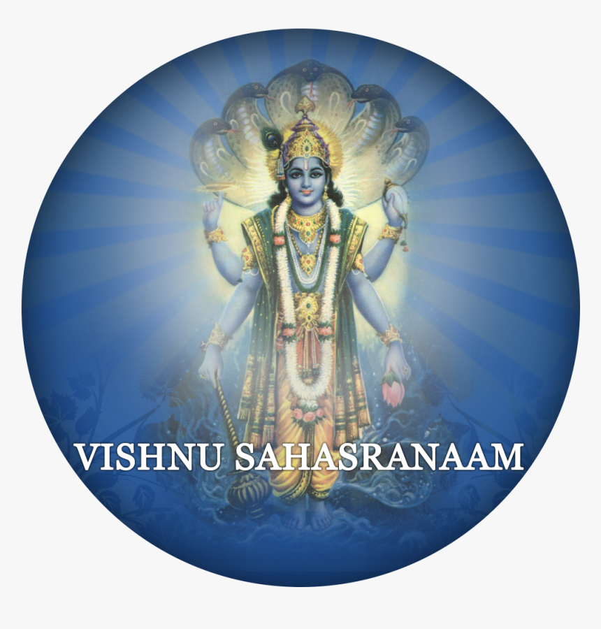 Beautiful Lord Vishnu, HD Png Download