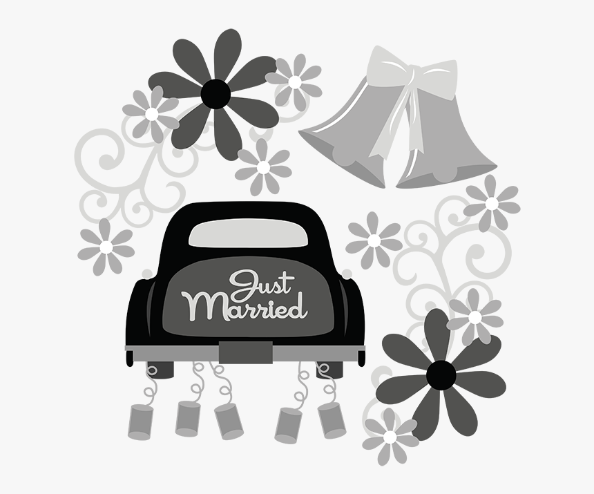 Just Got Married Clipart, HD Png Download