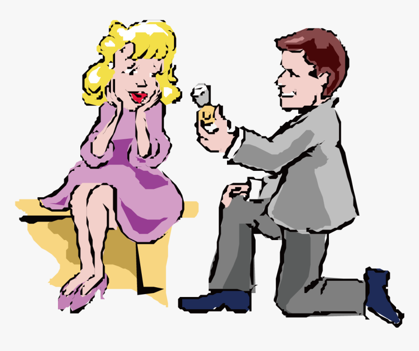 Animation Marry A Man - Marriage, HD Png Download