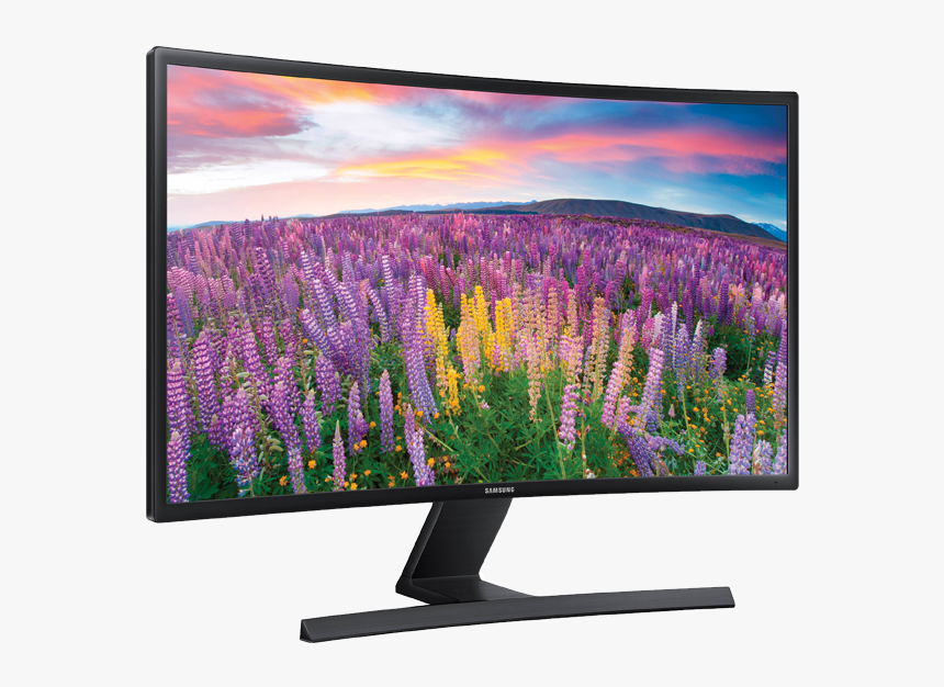 Samsung S24e510c Curved Monitor, HD Png Download