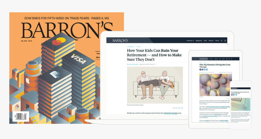 Barron's Print 2019, HD Png Download