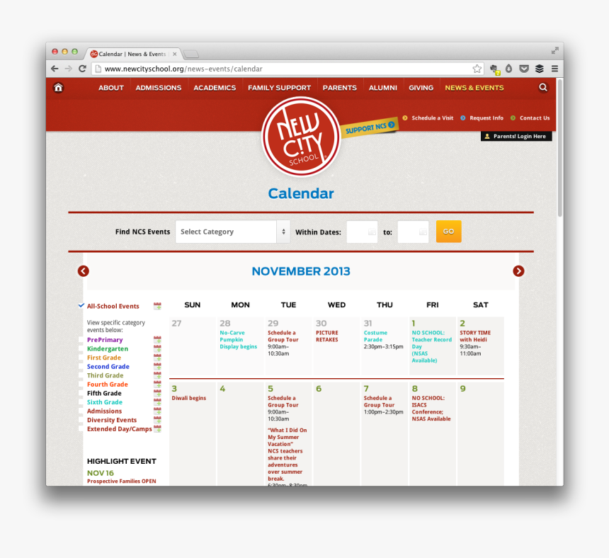 New City School, HD Png Download