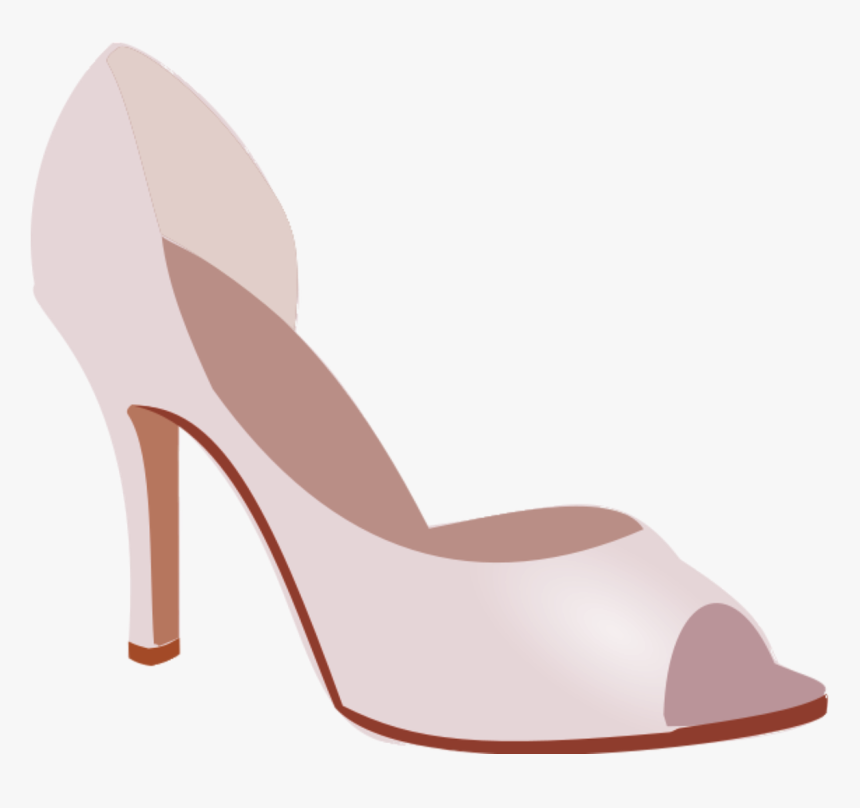 Pink, Lady, Shoe, High, Heel, Feminine, Fashion - Shoes, HD Png Download