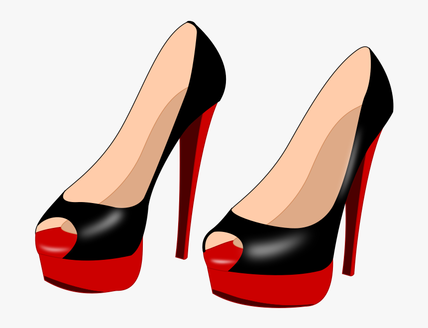 Heels Clipart Pink Shoes Clip Art, HD Png Download , Transparent Png