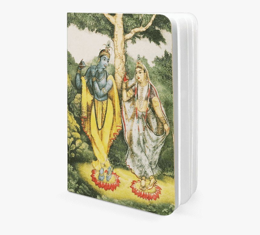 Dailyobjects Indian Mythology Radha Krishna A5 Notebook - Mythology, HD Png Download