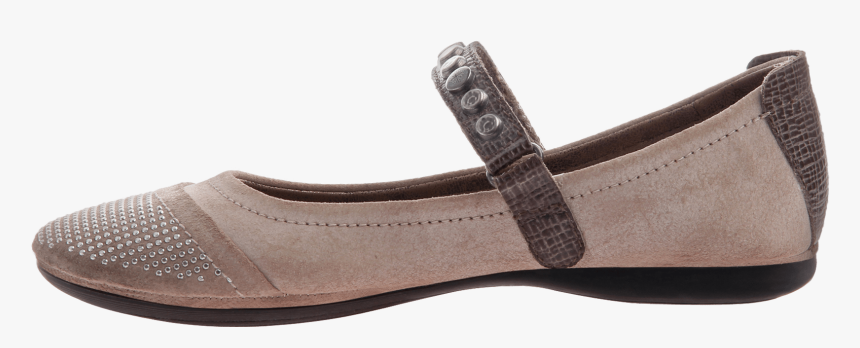 Protestor Women S Flat In Stone Inside View - Ballet Flat, HD Png Download
