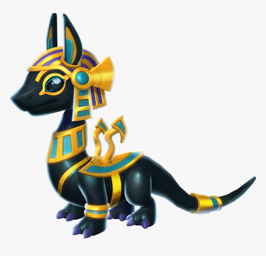 Anubis Dragon Baby - Dragon Mania Legends Anubis, HD Png Download