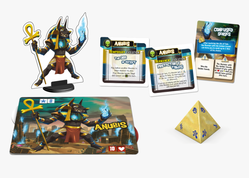 King Of Tokyo Monster Pack Anubis, HD Png Download