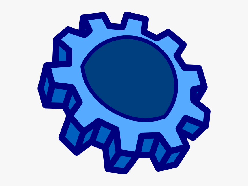 Blue Cog Svg Clip Arts - Clever Techie, HD Png Download