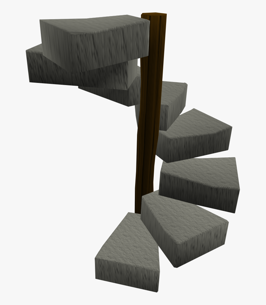 Transparent Stairs In Spiral, HD Png Download