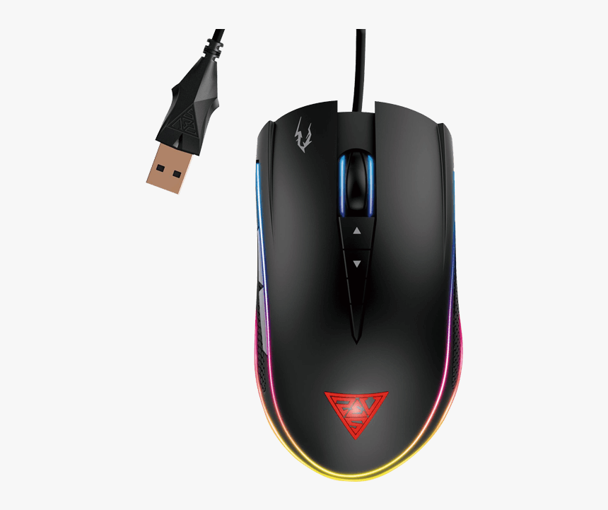 Zeus M1, Rgb Led, 7000dpi, Wired Usb, Black, Optical - Gamdias Zeus P1, HD Png Download