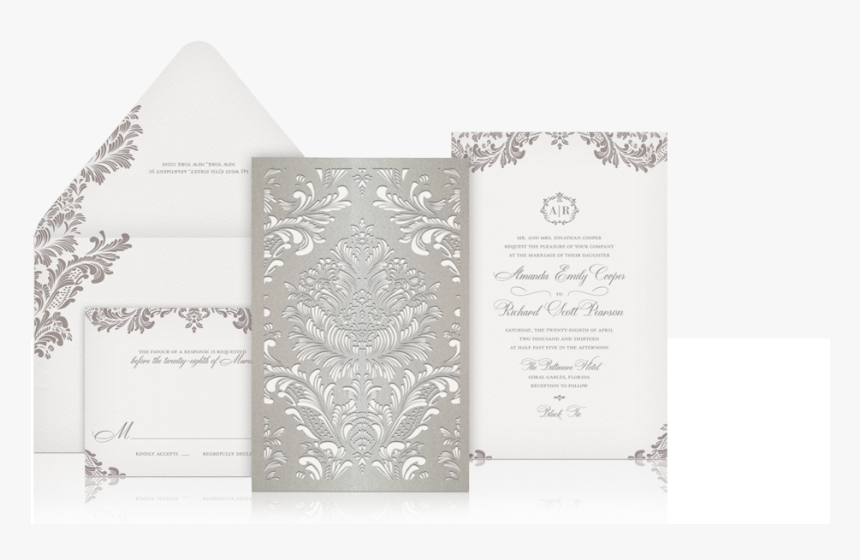 Winter Wedding Invitation Trends & Deals Natural Hair - Paper, HD Png Download