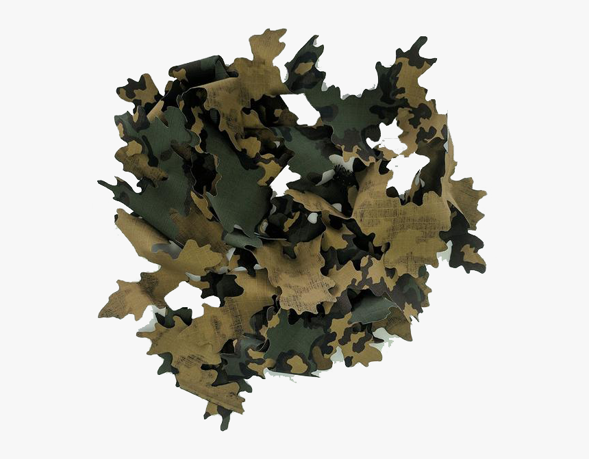 Laser Cut Camouflage Leaves - Taśma Maskująca 3d, HD Png Download