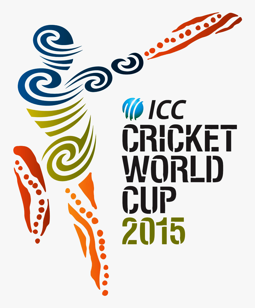 Zealand Cricket Cup Text National Area Team - 2015 Cricket World Cup Logo, HD Png Download