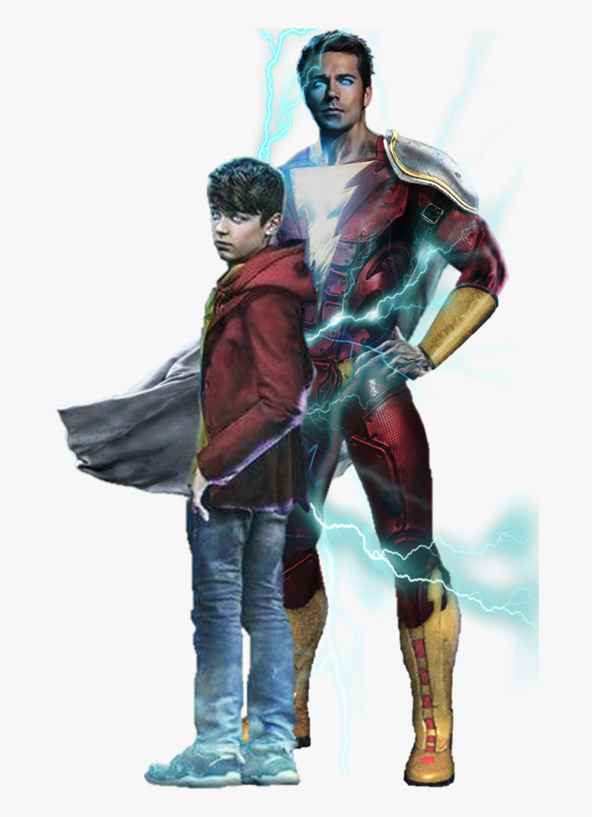 Shazam Transparent Background Png - Shazam Billy Batson Png, Png Download