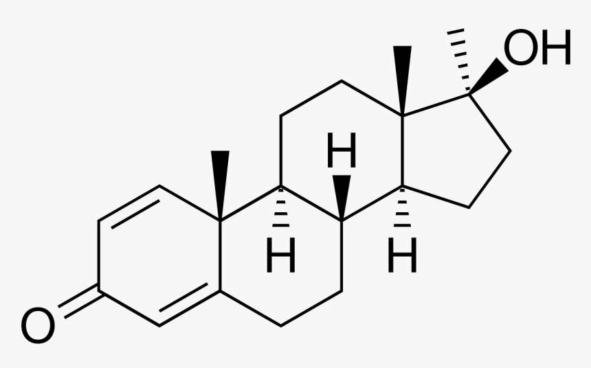 Steroid Carboxylic Acid , Png Download - Testosterone Molecules, Transparent Png