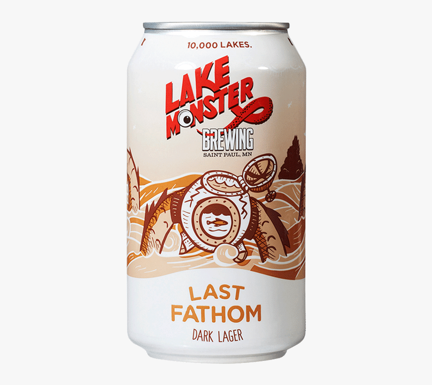 Lake Monster Last Fathom Dark Lager - Lake Monster Calhoun Claw Pilsner Can, HD Png Download