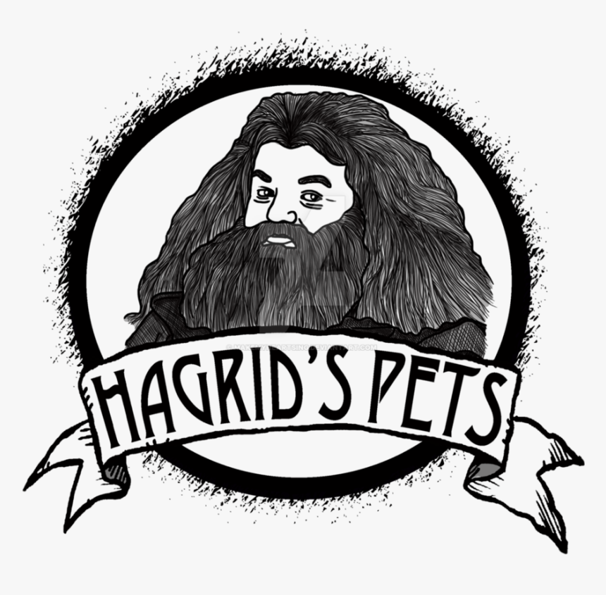 Png Freeuse Dumbledore Drawing Hagrid - Illustration, Transparent Png