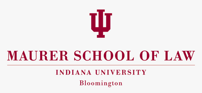 Indiana University Maurer School Of Law Logo - Indiana University, HD Png Download