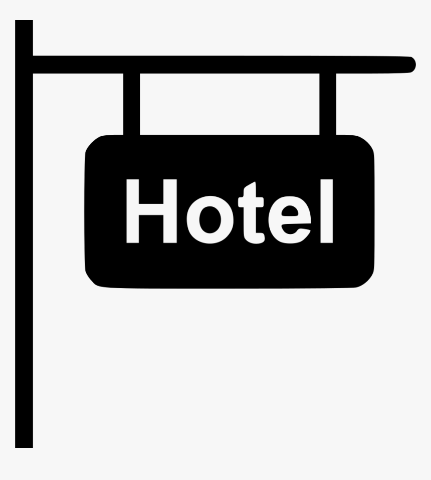 Hotel Sign - Sign, HD Png Download