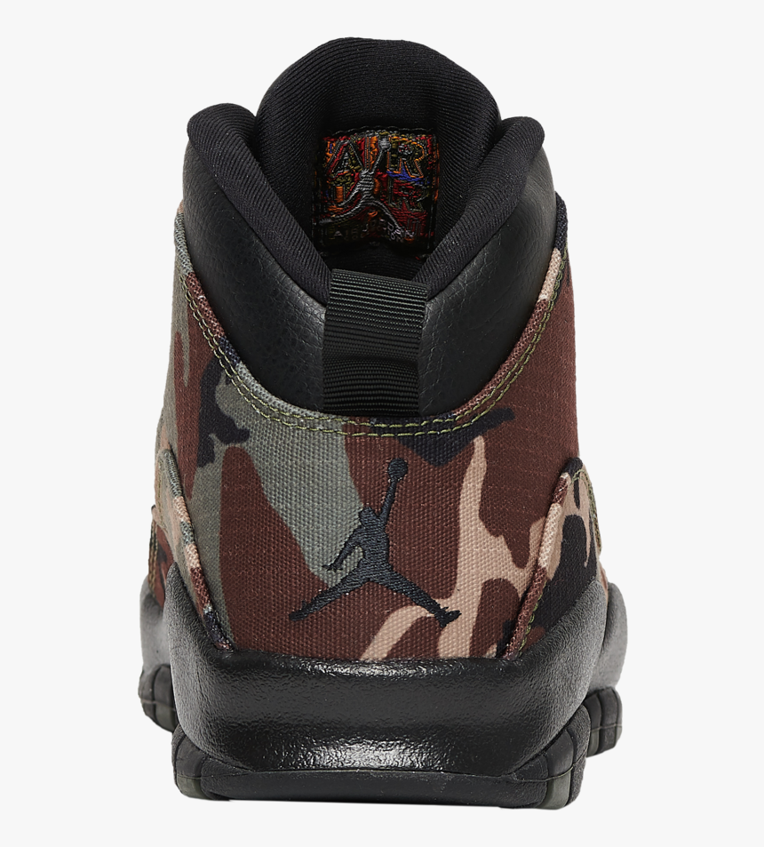 Air Jordan 10 Desert Camo 310805-201 Release Date - Hiking Shoe, HD Png Download