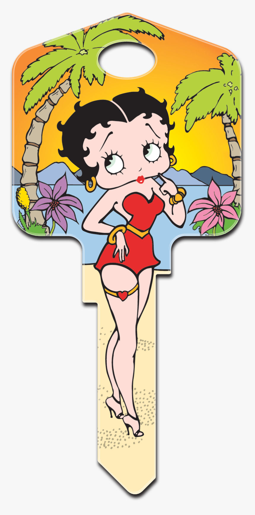 Same Image Front & Back - Betty Boop, HD Png Download
