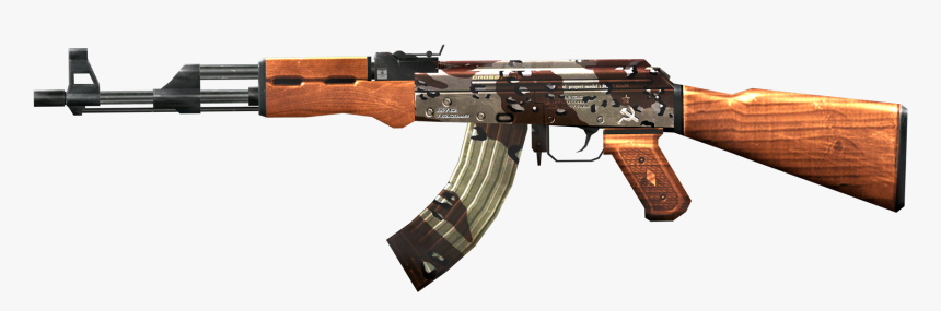 Crossfire Wiki - Black Ak 47 Gun, HD Png Download
