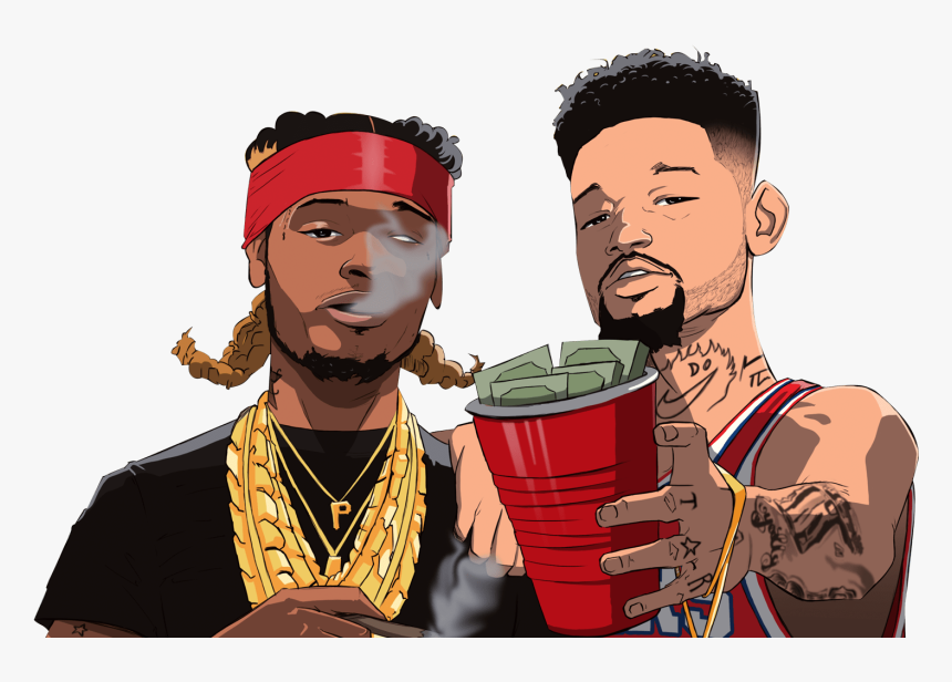 Fetty Wap Pnb Rock, HD Png Download