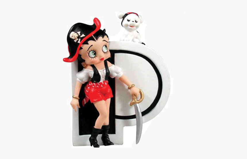 Betty Boop Letter Png - Betty Boop Pirate, Transparent Png