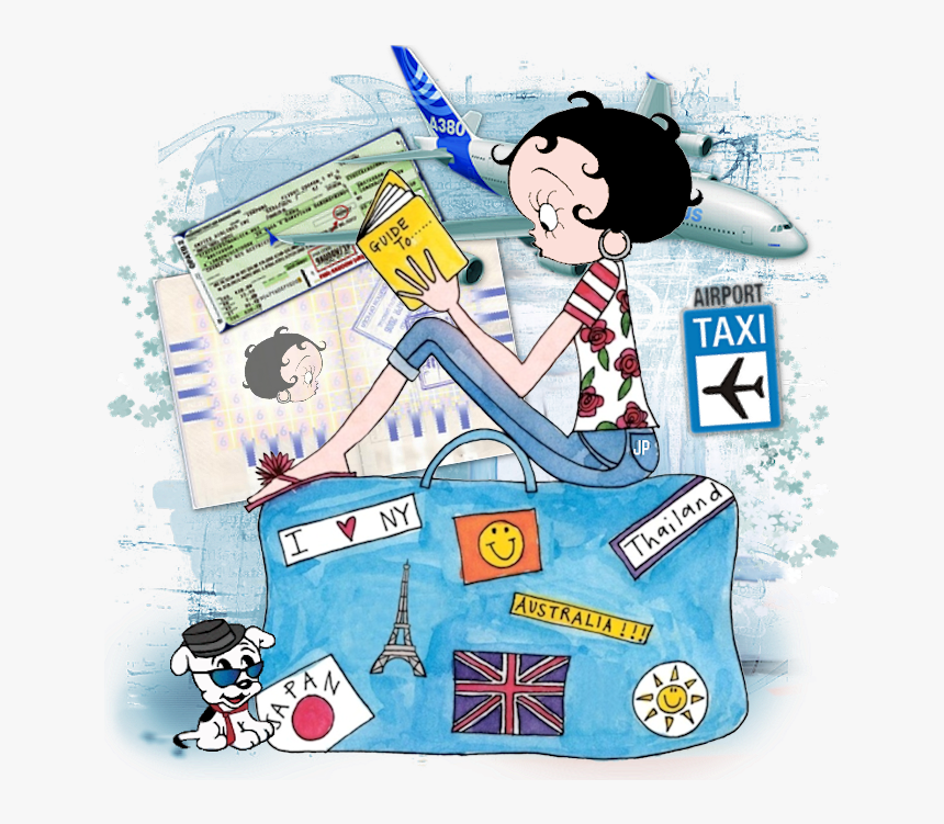 Betty Boop Favorite Cartoon Character, Betty Boop Pictures, - Travel Girl Clipart, HD Png Download