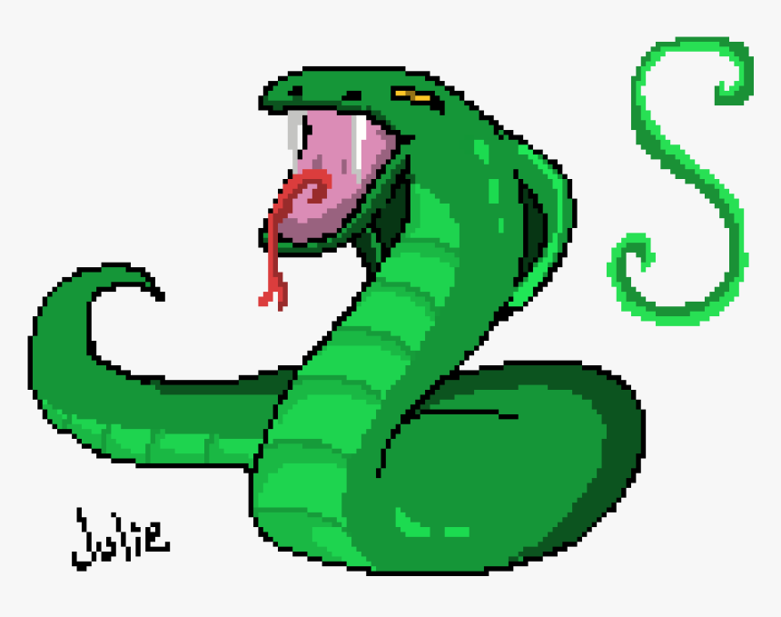 De Pixel Art Serpent, HD Png Download