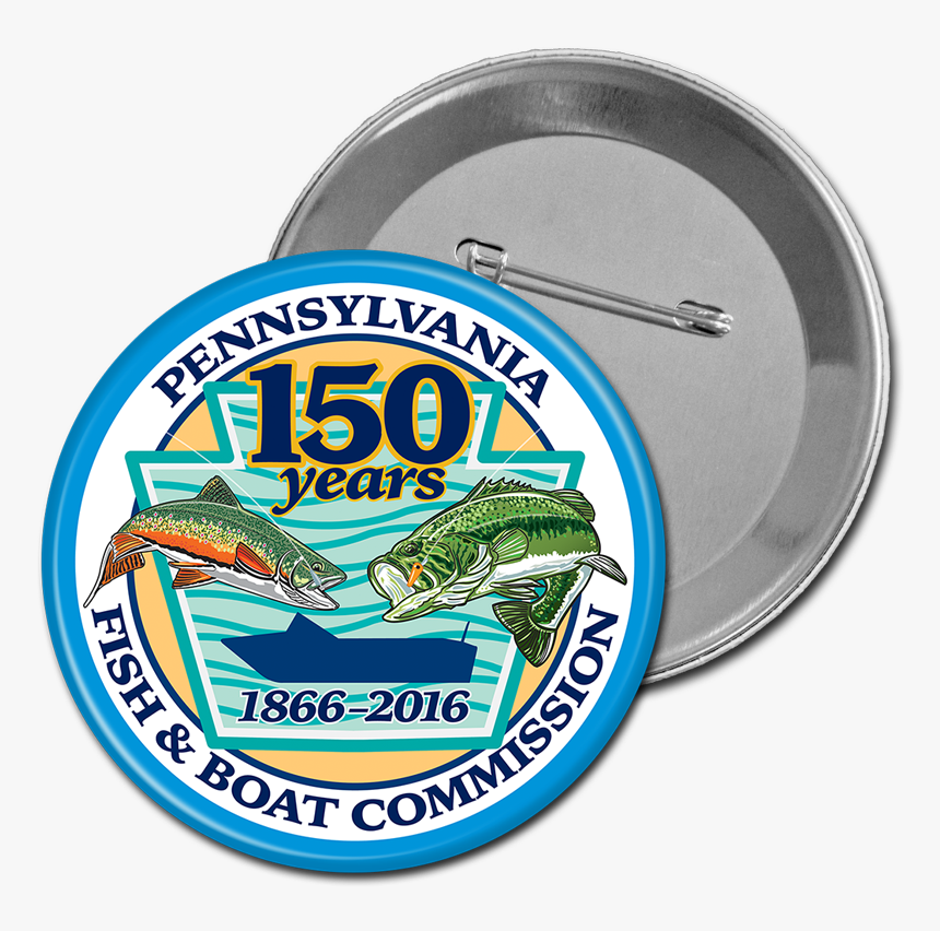 150th Anniversary Pa Fish And Boat Commission Logo - Fishing, HD Png Download
