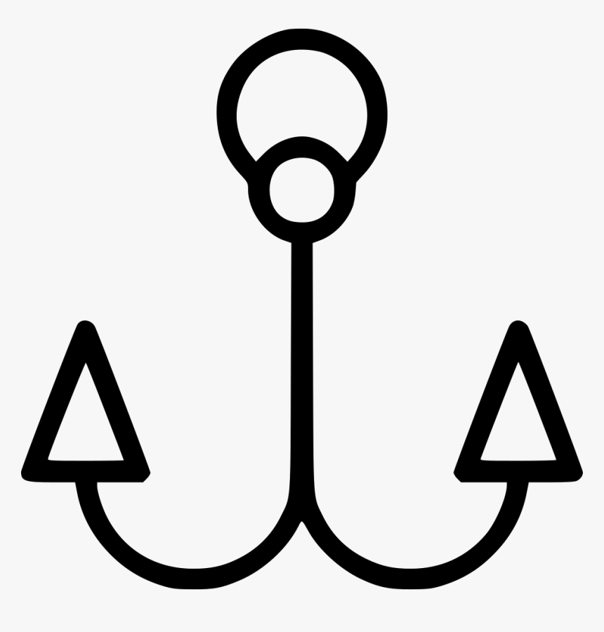 Hook Anchor Fishing Sailing Water, HD Png Download
