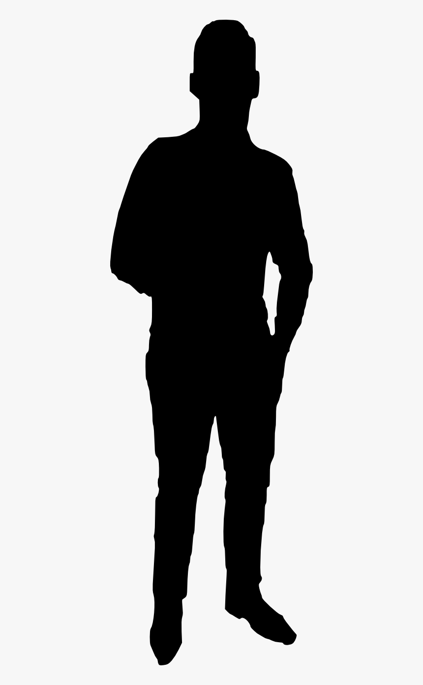 Silhouette Of Person Transparent, HD Png Download