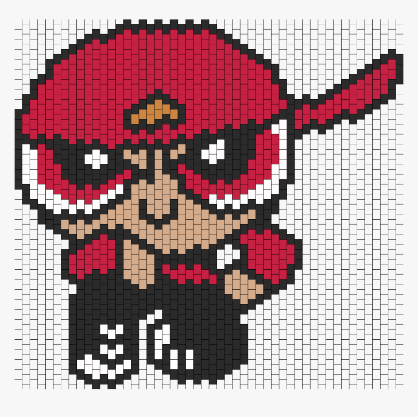 Rowdy Ruff Boy Brick Bead Pattern - Main Market Square, HD Png Download