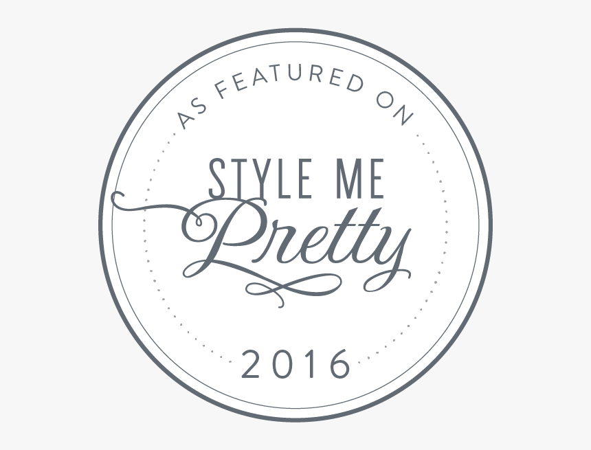 Featured On Style Me Pretty 2017, HD Png Download