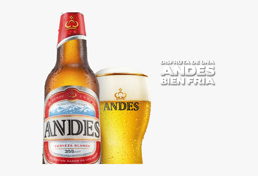 Bienvenido - Disfruta - Cerveza Andes, HD Png Download