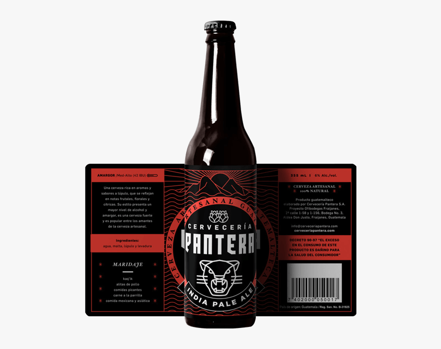 Cerveza Pantera Guatemala, HD Png Download