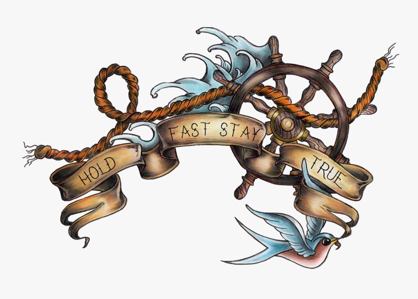 Old Sailor Tattoo Designs, HD Png Download