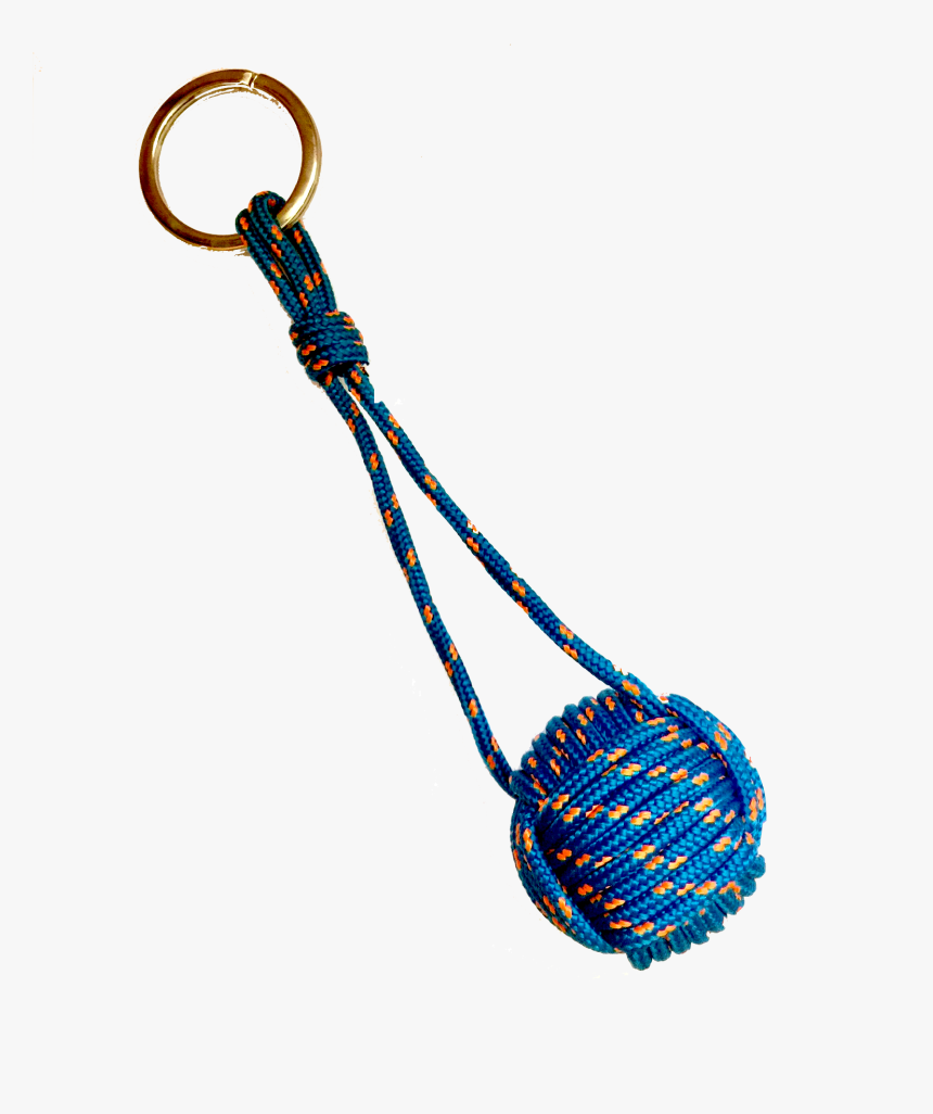 Nautical Rope Ball Blue Keychain, HD Png Download , Transparent Png